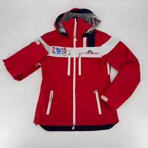 J.Lindeberg 2015 Vail Beaver Creek FIS World Ski Championship Jacket Red Women S